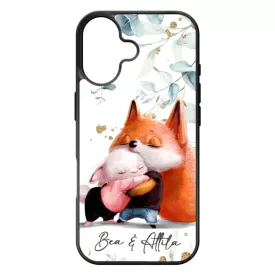 Kerd a neveddel - Nyuszi es Roka - osz iPhone 17 tok