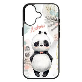Édes kis Panda - Téli mintás iPhone 17 tok