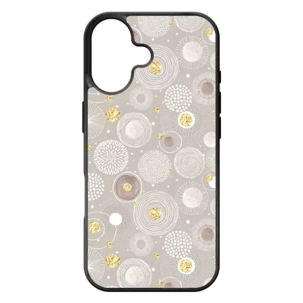 Csodaszép Aranyló téli mintás iPhone 17 tok