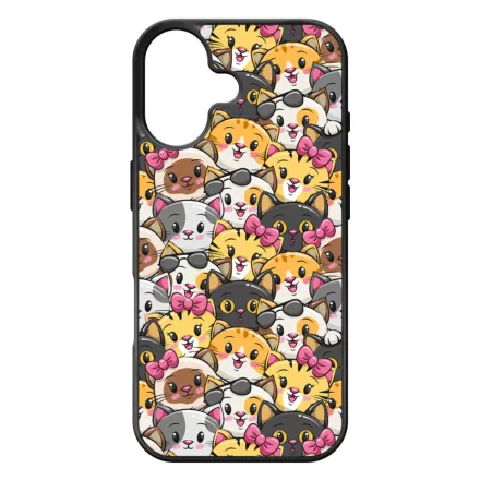 A legcukibb cica mintás iPhone 17 tok