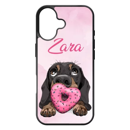 A legcukibb kutya mintás iPhone 17 tok