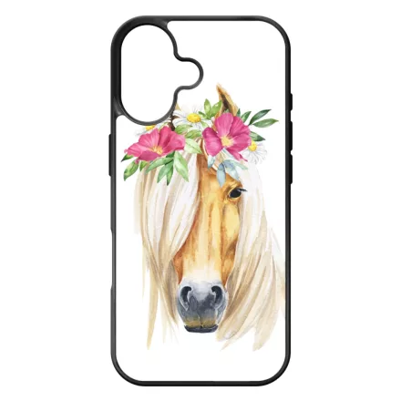 Csodaszép rajzolt lovas iPhone 17 tok