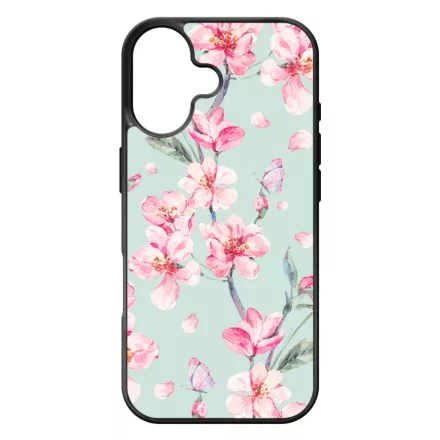 Vintage akvarell viragos iPhone 17 tok