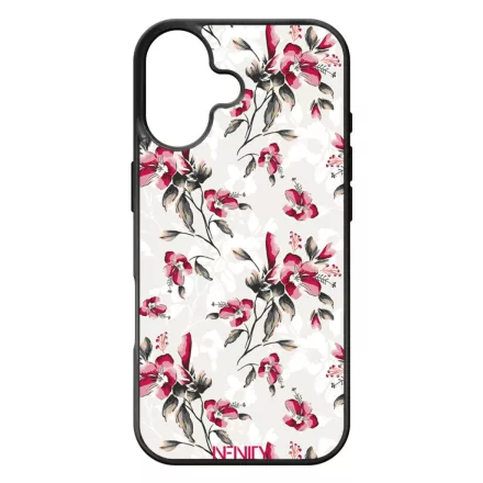 Csodaszép piros virágzás iPhone 17 tok