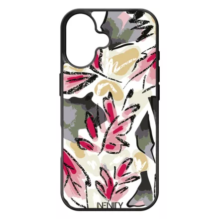 Művészi virágos tavasz iPhone 17 tok