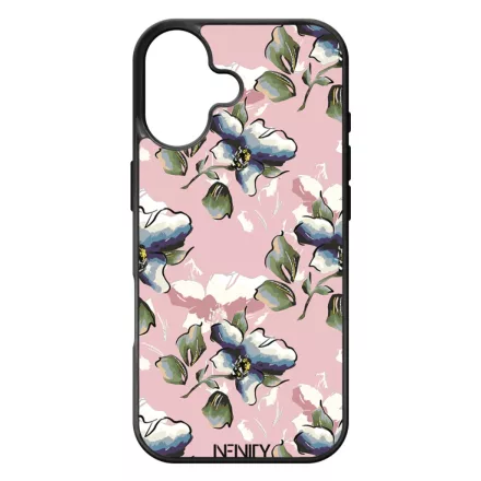 Rózsaszín tavaszi virágok iPhone 17 tok