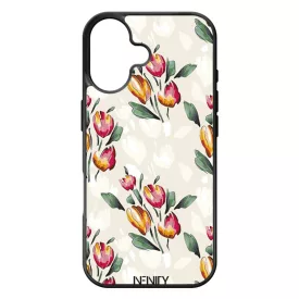 Gyönyörű tulipános Art iPhone 17 tok