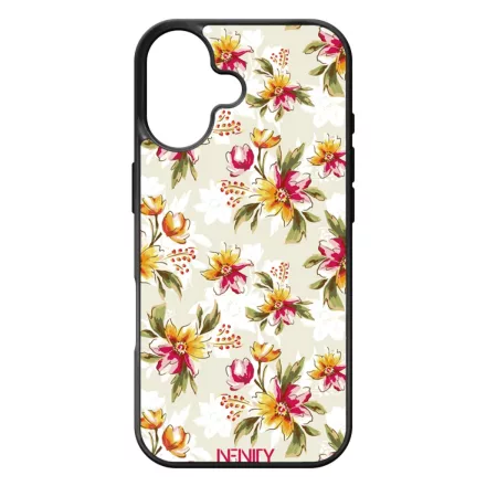 Vidám tavaszi virágok iPhone 17 tok