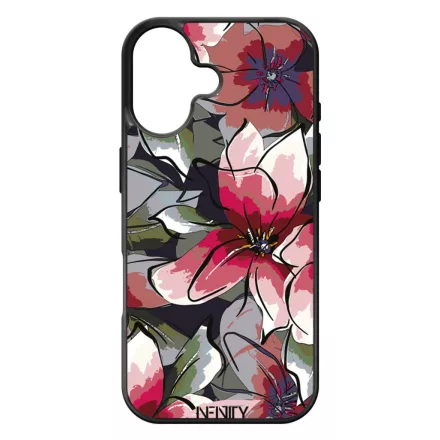 Csodaszép hatalmas virág Art iPhone 17 tok