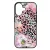 Pink virágos leopárd iPhone 17 tok