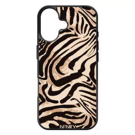 Különleges tigris mintás iPhone 17 tok