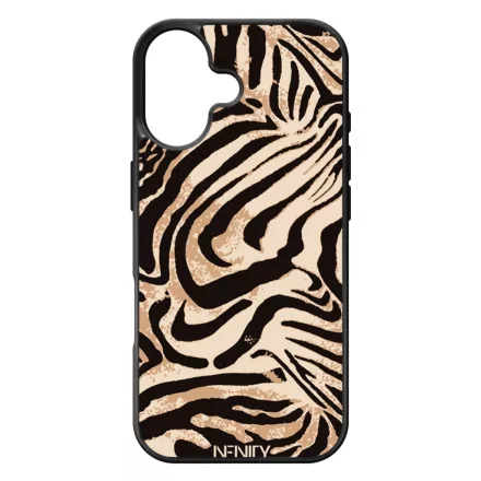 Különleges tigris mintás iPhone 17 tok