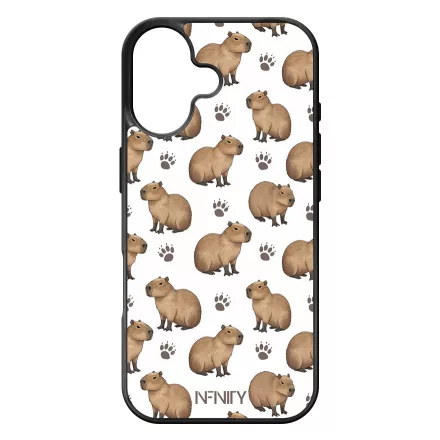 Capybara és a talpnyom iPhone 17 tok
