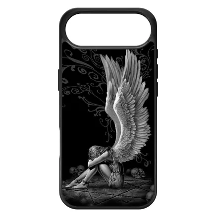 angyal angyalos fekete bukott iPhone 17 Air tok