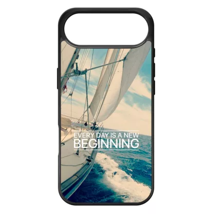 Minden nap egy új kezdet vitorlás tenger nyár iPhone 17 Air MagSafe tok