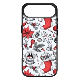 téli karácsonyi mintás textúra iPhone 17 Air tok