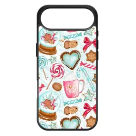 téli karácsonyi csajos mintás iPhone 17 Air tok