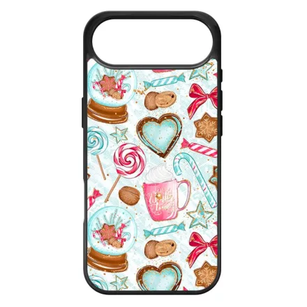 téli karácsonyi csajos mintás iPhone 17 Air MagSafe tok