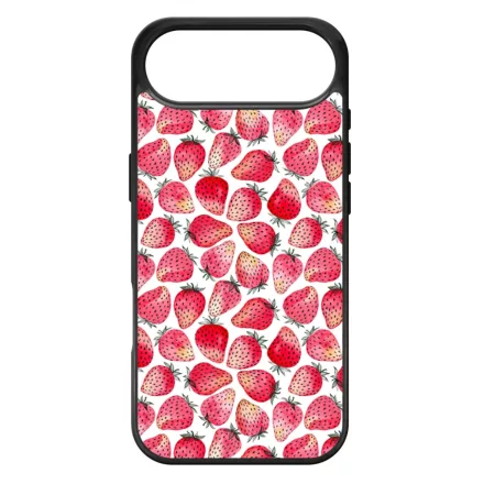 Strawberry BOOM - Eper mintás iPhone 17 Air MagSafe tok