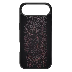 Elegáns Matyó - Rosegold magyar mintás hungarian folk iPhone 17 Air tok