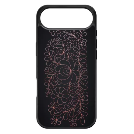 Elegáns Matyó - Rosegold magyar mintás hungarian folk iPhone 17 Air tok