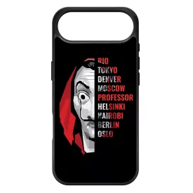 Mask - the Names - A Nagy Pénzrablás - la casa de papel iPhone 17 Air tok