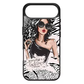 Fashion Show Girl Wild Beauty Csajos Allat mintas iPhone 17 Air tok