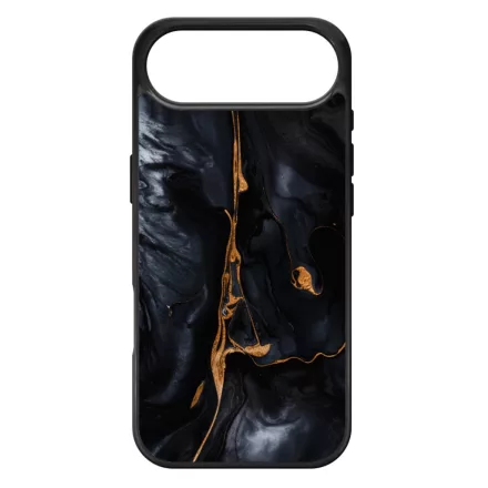 Black Gold marvanyos marvany mintas hatás iPhone 17 Air tok