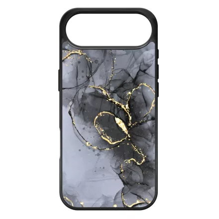 Golden Black marvanyos marvany mintas hatás iPhone 17 Air tok
