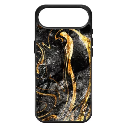 Luxury Golden Black marvanyos marvany mintas iPhone 17 Air tok