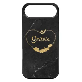 marble marvany mintas Heart szivecskes iPhone 17 Air tok