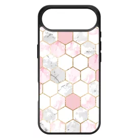 Geometric Rose Gold marvanyos marvany mintas iPhone 17 Air tok