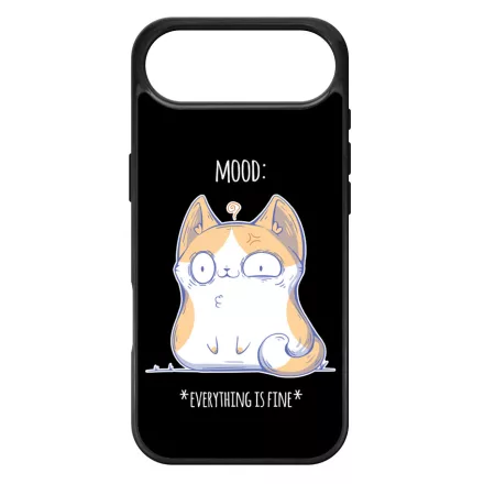 Cat Mood cicas macskas this is fine iPhone 17 Air MagSafe tok