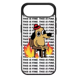 This is fine DOG kutyas meme iPhone 17 Air tok