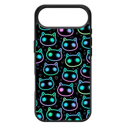 Halloween Macskak - Blue iPhone 17 Air MagSafe tok