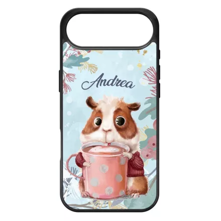 Kakaós hörcsög - Téli mintás iPhone 17 Air tok