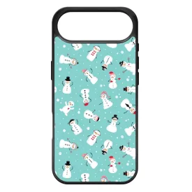 Cuki hóember mintás - Téli mintás iPhone 17 Air tok