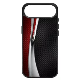 Silver Wave karbon mintás iPhone 17 Air tok