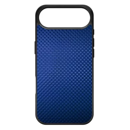 Gyönyörű kék karbon fiber mintás iPhone 17 Air tok