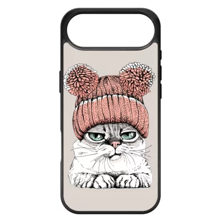 Cuki sapkás cica iPhone 17 Air tok