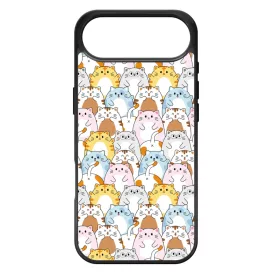 Tündéri Kawaii cica mintás iPhone 17 Air tok