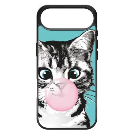 Bubble Cat - cica mintás iPhone 17 Air MagSafe tok