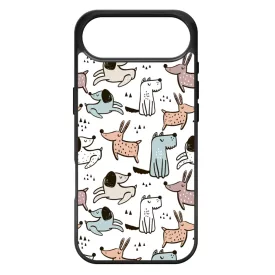 Tündéri rajzolt kutya mintás iPhone 17 Air tok