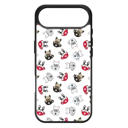 Cuki kávé és kutya mintás iPhone 17 Air MagSafe tok