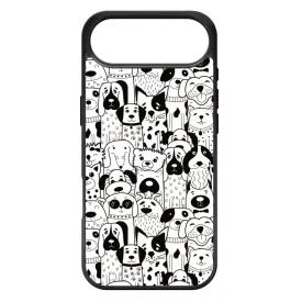 Aranyos kutya mintás iPhone 17 Air tok