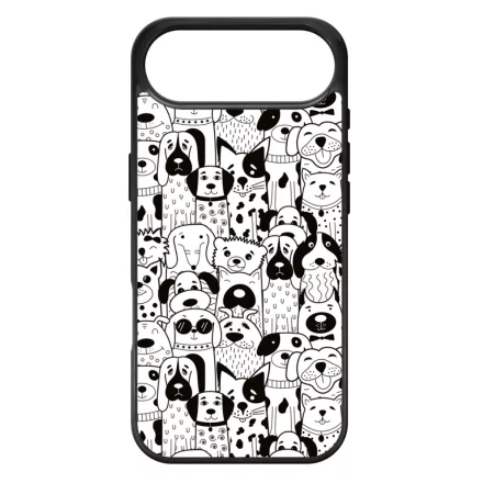 Aranyos kutya mintás iPhone 17 Air tok