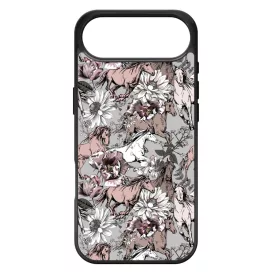 Csodaszép szürke vintage lovas mintás iPhone 17 Air tok