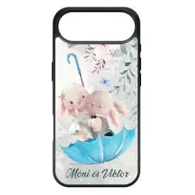 Neves cukisagok kollekcio Esernyos nyuszi szerelem iPhone 17 Air tok