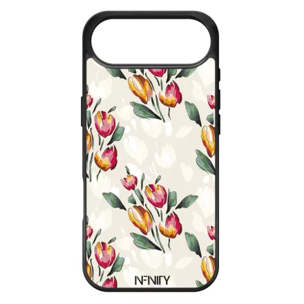 Gyönyörű tulipános Art iPhone 17 Air MagSafe tok