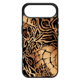 Aranyló Afrika állat mintás iPhone 17 Air tok